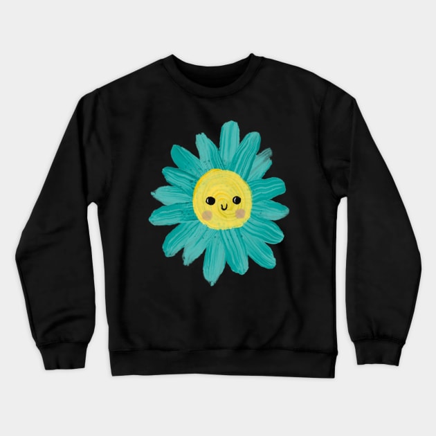 Cute summer flower Crewneck Sweatshirt by Doodle Workshop